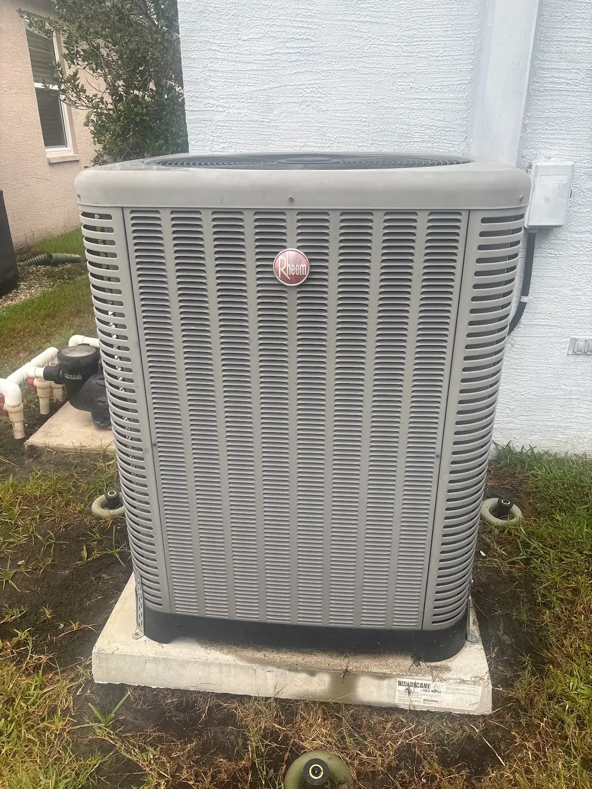 Rheem condenser posted with Tracy Philippi's capacitor repair review