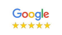 Google five-star rating icon for customer reviews